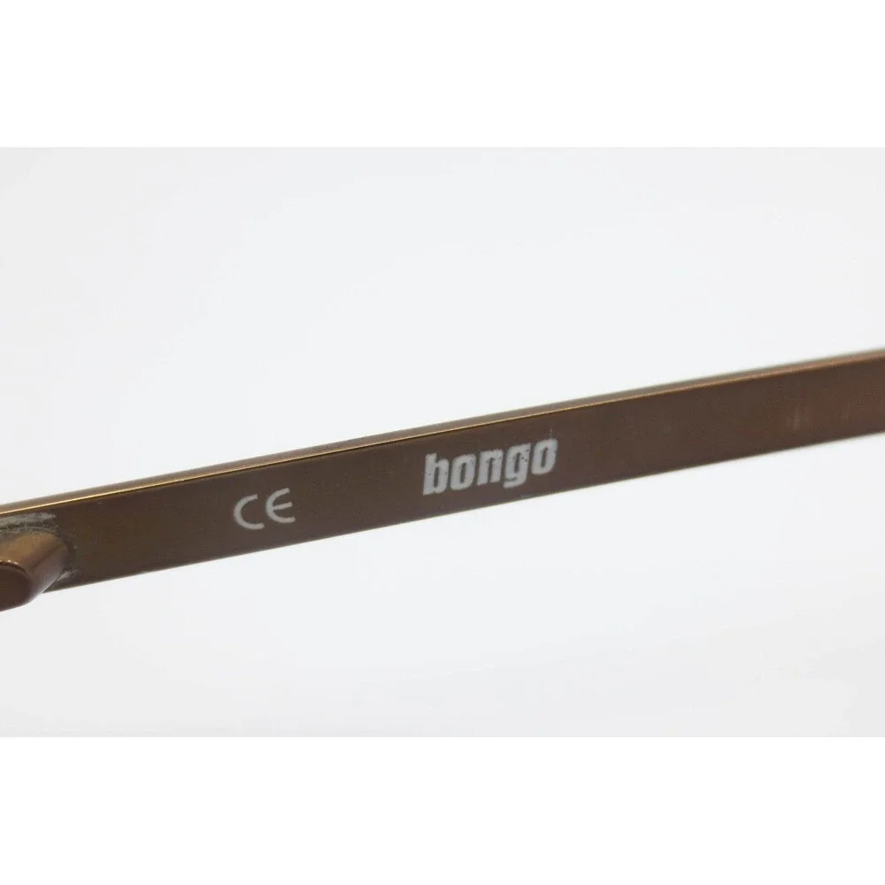 Bongo B Spice BRN Brown Rectangular Metal Eyeglass Frames 48-17-135